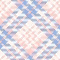 tartan xadrez desatado padronizar. xadrez padrões desatado. modelo para Projeto ornamento. desatado tecido textura. ilustração vetor