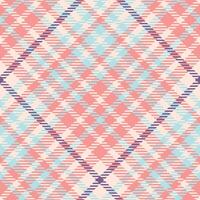 tartan xadrez padronizar desatado. escocês tartan desatado padronizar. modelo para Projeto ornamento. desatado tecido textura. ilustração vetor