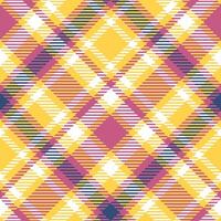 tartan xadrez padronizar desatado. abstrato Verifica xadrez padronizar. tradicional escocês tecido tecido. lenhador camisa flanela têxtil. padronizar telha amostra incluído. vetor