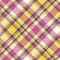 tartan xadrez padronizar desatado. abstrato Verifica xadrez padronizar. para camisa impressão, roupas, vestidos, toalhas de mesa, cobertores, roupa de cama, papel, colcha, tecido e de outros têxtil produtos. vetor