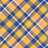 escocês tartan xadrez desatado padrão, xadrez padrões desatado. desatado tartan ilustração conjunto para lenço, cobertor, de outros moderno Primavera verão outono inverno feriado tecido imprimir. vetor