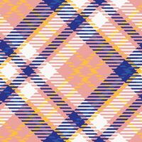 escocês tartan xadrez desatado padrão, tabuleiro de damas padronizar. para camisa impressão, roupas, vestidos, toalhas de mesa, cobertores, roupa de cama, papel, colcha, tecido e de outros têxtil produtos. vetor