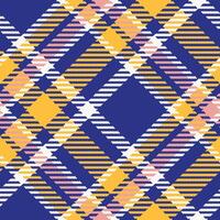 escocês tartan xadrez desatado padrão, verificador padronizar. modelo para Projeto ornamento. desatado tecido textura. ilustração vetor