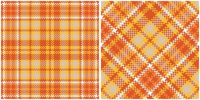 tartan desatado padronizar. tecido de algodão padrões para lenço, vestir, saia, de outros moderno Primavera outono inverno moda têxtil Projeto. vetor