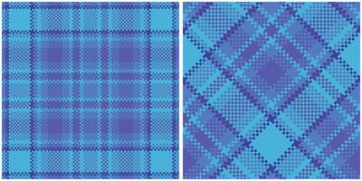xadrez padronizar desatado. clássico xadrez tartan tradicional escocês tecido tecido. lenhador camisa flanela têxtil. padronizar telha amostra incluído. vetor