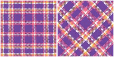 xadrez padrões desatado. tartan desatado padronizar tradicional escocês tecido tecido. lenhador camisa flanela têxtil. padronizar telha amostra incluído. vetor