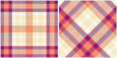 xadrez padronizar desatado. clássico escocês tartan Projeto. desatado tartan ilustração conjunto para lenço, cobertor, de outros moderno Primavera verão outono inverno feriado tecido imprimir. vetor