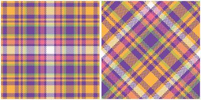 xadrez padrões desatado. tartan desatado padronizar para lenço, vestir, saia, de outros moderno Primavera outono inverno moda têxtil Projeto. vetor