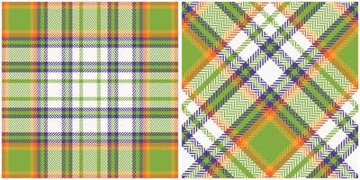 escocês tartan padronizar. xadrez padrões desatado tradicional escocês tecido tecido. lenhador camisa flanela têxtil. padronizar telha amostra incluído. vetor