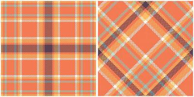 escocês tartan padronizar. tecido de algodão padrões flanela camisa tartan padrões. na moda azulejos para papeis de parede. vetor