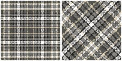 escocês tartan desatado padronizar. tartan desatado padronizar flanela camisa tartan padrões. na moda azulejos para papeis de parede. vetor