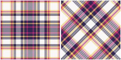 escocês tartan desatado padronizar. escocês xadrez, flanela camisa tartan padrões. na moda azulejos para papeis de parede. vetor