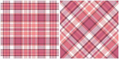 tartan xadrez desatado padronizar. tecido de algodão padrões. tradicional escocês tecido tecido. lenhador camisa flanela têxtil. padronizar telha amostra incluído. vetor