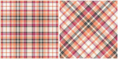 clássico escocês tartan Projeto. tabuleiro de damas padronizar. desatado tartan ilustração conjunto para lenço, cobertor, de outros moderno Primavera verão outono inverno feriado tecido imprimir. vetor