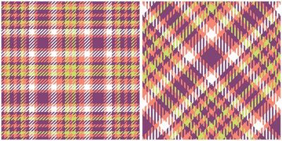 tartan xadrez padronizar desatado. verificador padronizar. desatado tartan ilustração conjunto para lenço, cobertor, de outros moderno Primavera verão outono inverno feriado tecido imprimir. vetor