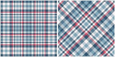 tartan xadrez padronizar desatado. abstrato Verifica xadrez padronizar. tradicional escocês tecido tecido. lenhador camisa flanela têxtil. padronizar telha amostra incluído. vetor