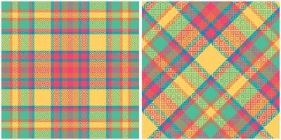 escocês tartan xadrez desatado padrão, clássico xadrez tartan. modelo para Projeto ornamento. desatado tecido textura. ilustração vetor