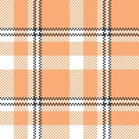 tartan desatado padronizar. tecido de algodão padrões para lenço, vestir, saia, de outros moderno Primavera outono inverno moda têxtil Projeto. vetor