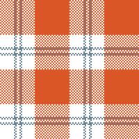 tartan desatado padronizar. escocês xadrez, tradicional escocês tecido tecido. lenhador camisa flanela têxtil. padronizar telha amostra incluído. vetor