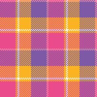 xadrez padronizar desatado. escocês tartan padronizar para camisa impressão, roupas, vestidos, toalhas de mesa, cobertores, roupa de cama, papel, colcha, tecido e de outros têxtil produtos. vetor