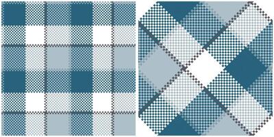 tartan desatado padronizar. abstrato Verifica xadrez padronizar flanela camisa tartan padrões. na moda azulejos para papeis de parede. vetor