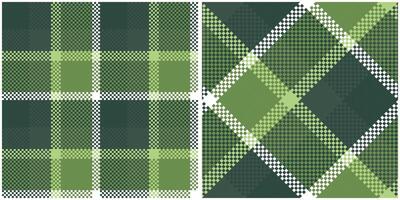 escocês tartan xadrez desatado padrão, escocês tartan desatado padronizar. modelo para Projeto ornamento. desatado tecido textura. ilustração vetor