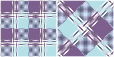 escocês tartan xadrez desatado padrão, tabuleiro de damas padronizar. para camisa impressão, roupas, vestidos, toalhas de mesa, cobertores, roupa de cama, papel, colcha, tecido e de outros têxtil produtos. vetor