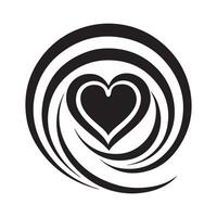 coração logotipo Projeto estoque imagem. ilustração do coração logotipos vetor