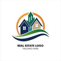 logotipo imobiliário vetor