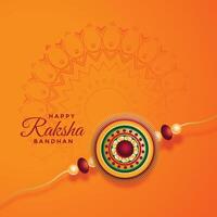 raksha bandhan festival fundo com decorativo rakhi vetor