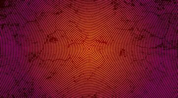 uma roxa e laranja fundo com uma circular projeto, uma vermelho e azul círculo com uma Preto fundo, grunge textura espiral padronizar linha luz efeito Projeto para fundo e papel de parede vetor