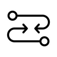 em processamento ícone símbolo Projeto ilustração vetor