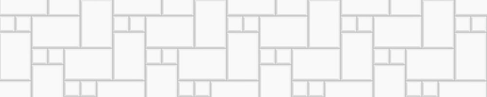branco espinha de peixe inserido telha horizontal fundo. calçada textura. pedra ou cerâmico tijolo muro. cozinha backsplash mosaico superfície. banheiro, chuveiro ou banheiro chão vetor