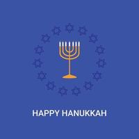 ilustração vetorial feliz hanukkah festival de ordenação vetor