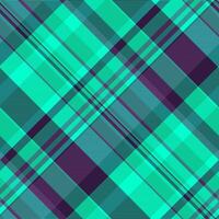 Verifica tecido tartan do fundo desatado com uma textura xadrez padronizar têxtil. vetor