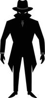 invisível homem silhueta em branco humano figura esboço vetor