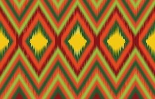 colorido desatado ikat padronizar africano estilo vetor