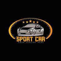 logotipo do carro esporte vetor