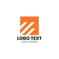 uma logotipo Projeto para uma companhia este usa laranja e Preto vetor