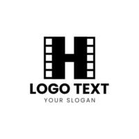 filme bobina logotipo modelo vetor