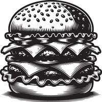 hamburguer ícone ilustração vetor