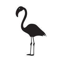 flamingo SVG - ilustração do flamingo pássaro silhueta vetor