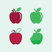 frutas ícone e fruta logotipo Projeto fresco frutas tropical natureza Comida ilustração vetor