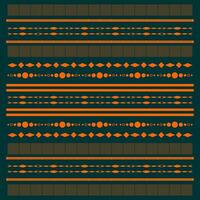 tribal padronizar com dinâmico cores adequado para fundo e objeto enfeite vetor