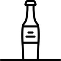 garrafa beber ícone símbolo imagem. ilustração do a beber água garrafa vidro Projeto imagem vetor