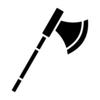 ícone de símbolo de machado vetor