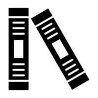 ícone de glifo de arquivos vetor