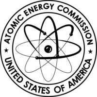 logotipo do a Unidos estados atômico energia comissão. aec vetor