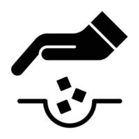 ícone de glifo de propagação vetor