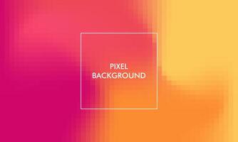 pixel gradiente textura abstrato fundo com colorida cor, pastel vetor